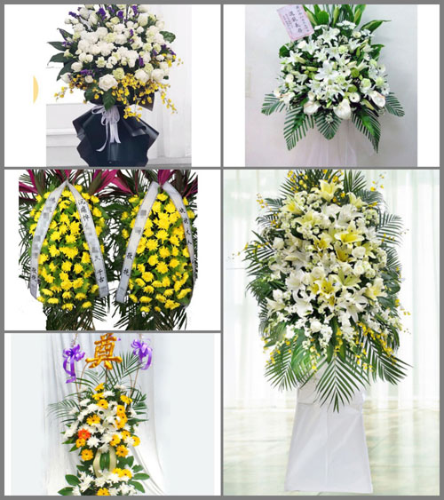 黑龙江大庆萨尔图区萨尔图街道白事花篮预定